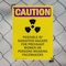 Signmission Radiation & Laser Sign, 10 in H x 7 in W, Plastic, Rectangle OS-2PACK-CR-P-710-V-10248 - alternate 5